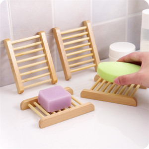 <span class=keywords><strong>Porte</strong></span>-<span class=keywords><strong>savon</strong></span> en bambou avec Logo personnalisé, Simple, créatif et antidérapant, pour salle de bain et douche - Product Image 6