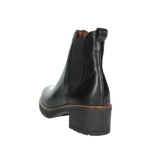 Stivaletti da donna in stile classico Western con tacco alto 5cm motivo leopardato autunno/inverno chiusura Zip soletta 20022 nero - Product Image 2