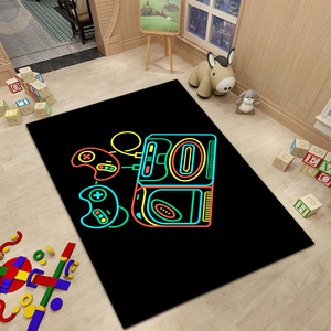 Manette de <span class=keywords><strong>jeu</strong></span> transfrontalière Chambre à coucher salle de jeux thème hôtel <span class=keywords><strong>tapis</strong></span> anti-fouling lavable <span class=keywords><strong>tapis</strong></span> antidérapant - Product Image 6