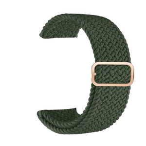 สายนาฬิกาแบบถักปรับได้ ไนลอนยืดหยุ่น ปลดเร็ว ขนาด 18 มม. 19 มม. 20 มม. 22 มม. 24 มม. - Product Image 1