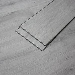 Gris Piso Flotante <span class=keywords><strong>Pvc</strong></span> Clip Lvp Lvt Effet Bois Vinyle Intérieur <span class=keywords><strong>Pvc</strong></span> Plancher Cliquez Bois Design - Product Image 1