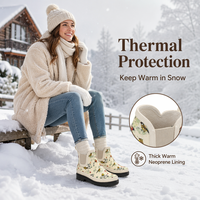 Bottes de pluie Chelsea pour femmes en caoutchouc recyclé, écologiques, imprimées sur mesure, vente en gros d'usine, pour le jardinage et les activités par temps humide