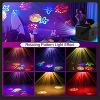 Projecteur Laser DJ 3-en-1 avec Effets Gobo et Commande Vocale Multi-Modes pour Fêtes, KTV, Karaoké, Anniversaires et Événements Festifs | YSH