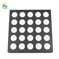 Redsun 25pcs 10W RGBW 4in1 LED DMX Matrix Panel Light 5x5 Blinder Light pour DJ Equipment and Theme Park Projection