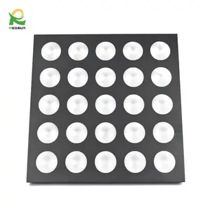 High Brightness 25pcs 10w RGBW 4in1 LED DMX Matrix Panel Light 5x5 Blinder Light For DJ Equipment