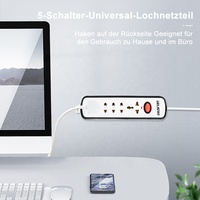 Tren Baru Soket Ekstensi Universal Strip Daya Outlet 5 Arah