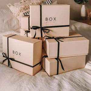 Boîtes d'emballage personnalisées avec logo, cajas de carton para regalo, geschenkbox, emballage de luxe surprise, boîte cadeau d'anniversaire en papier - Product Image 2