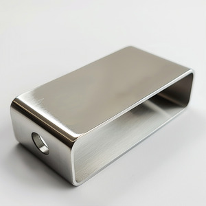 OEM Custom Precision <b>Sheet</b> Metal Fabrication <b>Mirror</b> Polished Stainless Steel Electronic Enclosure Perforated Cover - Product Image 5