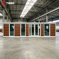 Modern 3 Yatak Odalı, Tam Donanımlı, Taşınabilir Ek Birime Sahip Prefabrik Lüks Aile Villası, Prefabrik 30 Fit Genişletilebilir Konteyner Ev