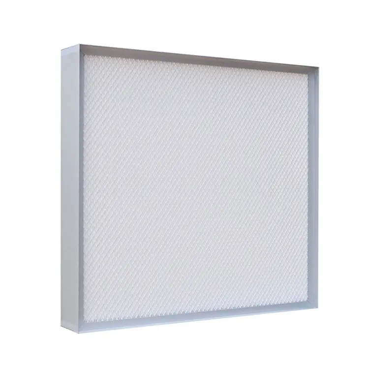 Klc 99.97% ~ 99.995% Glasvezel Metalen Frame Paneel Hepa Filter/Aluminium Frame Filter