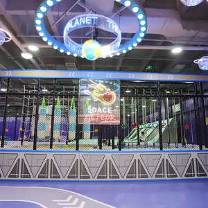 Equipo de Juegos Interior de Plástico para Bebés, <span class=keywords><strong>Parque</strong></span> de Diversiones Interior con Piscina de Pelotas para Eventos Escolares - Product Image 5