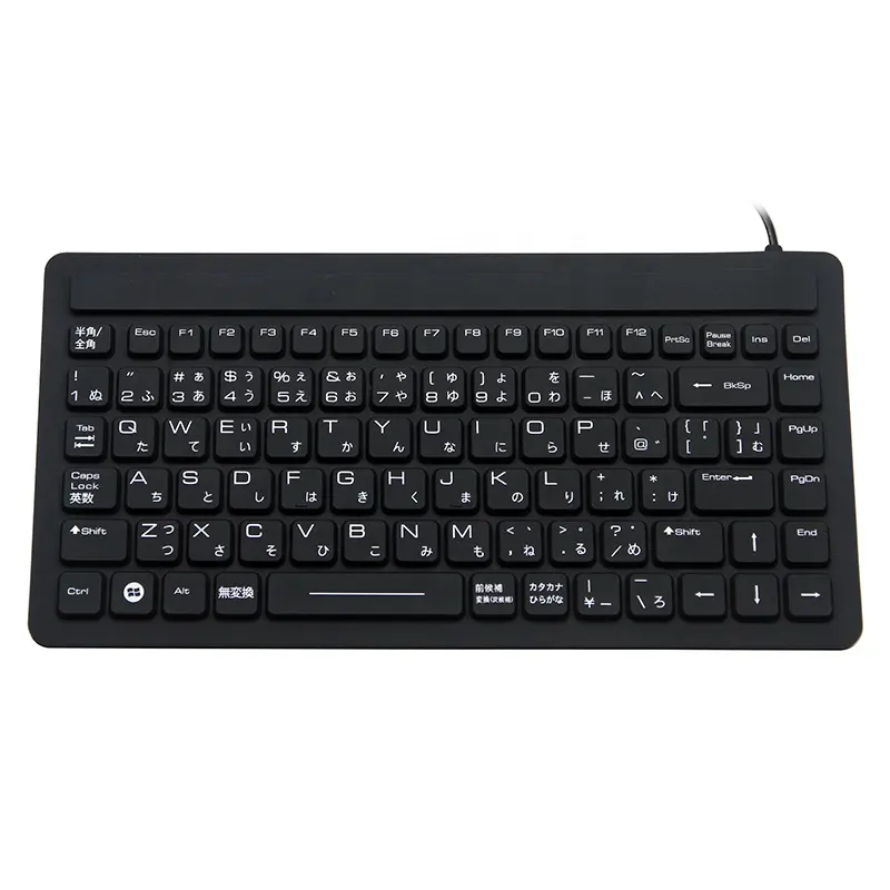 لوحة مفاتيح IP68 مقاومة للماء لوحة مفاتيح عمليات خاصة سلكية لوحة مفاتيح سيليكون