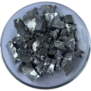 Los fabricantes venden 99.95% bloques de cromo metálico partículas de cromo bloques de cromo electrolítico hoja de cromo