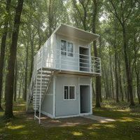 Cabine conteneur à déploiement rapide, maison préfabriquée pliable en kit chinois, unité modulaire portable pour bureau et garage