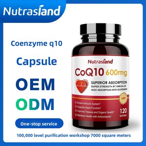 Hot bán nutrasland Coenzyme Q10 viên nang mềm xuyên biên giới chế độ ăn uống bổ sung 60 đếm cải thiện mật độ xương Hỗ trợ 2 - Product Image 6