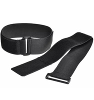 Nouveauté : Sangles auto-adhésives en nylon 100 % noir de haute qualité pour câbles, avec boucle, vente directe