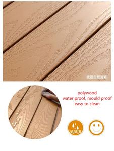 Set <span class=keywords><strong>da</strong></span> Giardino: Tavolo Rettangolare, 2 Sedie e Panchine - Arredamento <span class=keywords><strong>da</strong></span> <span class=keywords><strong>Esterno</strong></span> in Materiale Durevole - Product Image 4