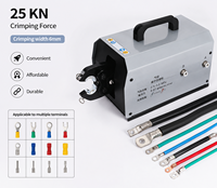 Machine de sertissage pneumatique JCW-320H 2 pouces 220V vente d'usine pince à sertir de borne en forme d'hexagone pour le câblage