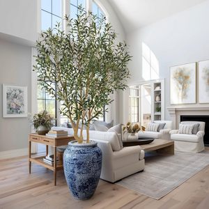 Plantes artificielles, oliviers, décoration de jardin, haute qualité, 2 mètres, grande décoration d'intérieur, <span class=keywords><strong>olivier</strong></span> <span class=keywords><strong>pas</strong></span> <span class=keywords><strong>cher</strong></span> - Product Image 2