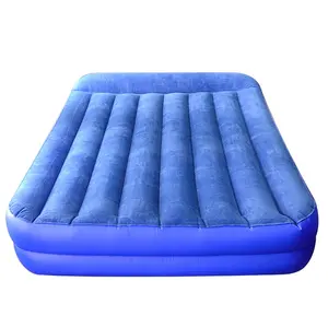 Colchón de aire de espuma inflable para dormir, cama doble hinchable para acampar, precio barato de China