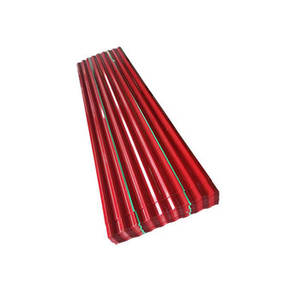 Precio competitivo de alta calidad 4x8 galvanizado zinc color recubierto hierro metal corrugado acero para techos - Product Image 3
