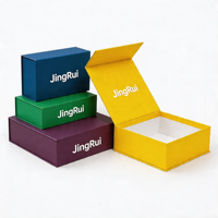 Boîte d'emballage personnalisée de qualité supérieure, boîte noire personnalisée, boîte d'emballage rigide en carton pour bougies de luxe, boîte cadeau magnétique