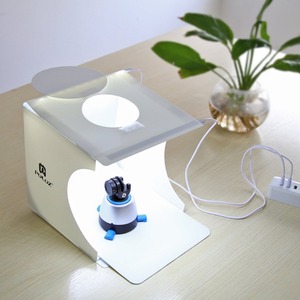 Mini boîte à lumière LED pliable, 2x20cm, Portable, pour <span class=keywords><strong>Photo</strong></span>, petits accessoires <span class=keywords><strong>Photo</strong></span> - Product Image 1