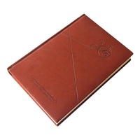 Carnet de notes personnalisé en cuir rigide avec reliure cousue, 100 feuilles A5, agenda 2027 – Meilleur prix