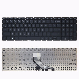 Clavier pour ordinateur portable <span class=keywords><strong>HP</strong></span> 15-DR/DK 17-BY/CA <span class=keywords><strong>15S</strong></span>-DY DU Gr, clavier d'ordinateur portable avec rétroéclairage pour ordinateur portable <span class=keywords><strong>HP</strong></span> - Product Image 1