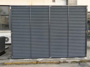 Tiết kiệm năng lượng ngang bên ngoài không khí louvres cho kho khách sạn sử dụng có thể điều chỉnh màu sắc tùy chỉnh kẽm thép/Hợp kim nhôm - Product Image 3