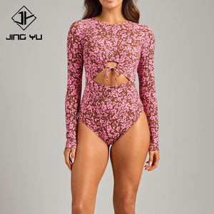 Envío rápido, body hawaiano personalizado, moderno, retro, con estampado hueco, body de nailon de alta calidad - Product Image 2