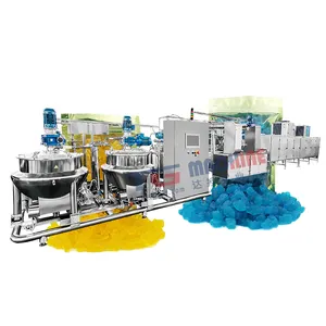 China MakingFull Automatic Quality assurance center filled jelly gummy machine jelly gummuy candy production line