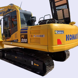 รถขุดไฮดรอลิกเครื่องจักรขุด PC200-8 PC200-7 PC200LC-8มือสองได้รับการรับรอง CE จากญี่ปุ่น - Product Image 1