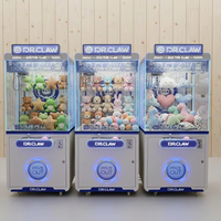 Mini machine à griffes pour peluches, machine à jouets pour centre de jeux, machine à cadeaux à pièces pour jeux d'intérieur