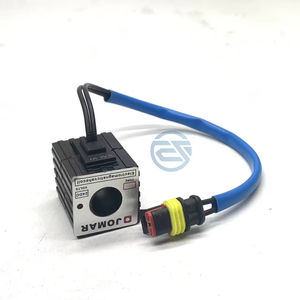 SY125-8 SY215-8 XE150D用高质量先导安全锁电磁阀线圈12v 24v先导电磁阀线圈 - Product Image 3