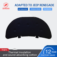 Housse d'isolation thermique du capot moteur en coton de qualité authentique pour SKODA Kamiq GT Capot de moteur de voiture