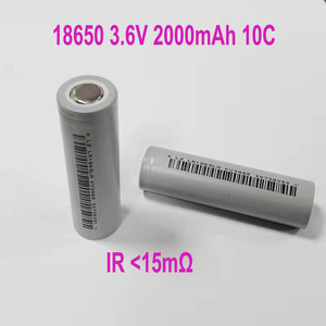 <span class=keywords><strong>แบ</strong></span><span class=keywords><strong>ต</strong></span>เตอรี่ลิเธียมไอออนทรงกระบอก 18650 3.7v 2000mah 10C คุณภาพเชื่อถือได้ <span class=keywords><strong>ราคา</strong></span>คุ้มค่า ปี 2023 ชาร์จซ้ำได้ - Product Image 6