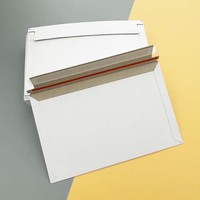 Sobres de Papel Negro y Blanco de Alta Calidad con Logotipo Personalizado, Gruesos, para Documentos A4 y A3, Facturas, Recibos, Autosellables y Desgarrables
