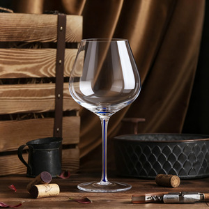 <span class=keywords><strong>Verre</strong></span> à <span class=keywords><strong>vin</strong></span> rouge en cristal, 501-600 ml, grande capacité, design minimaliste sur <span class=keywords><strong>pied</strong></span>, luxe léger, usage domestique, ensemble - Product Image 4