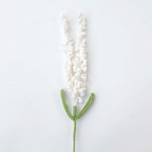 Bouquet de lavande au crochet fait main, réaliste et tissé au fil – parfait pour la Fête des Mères, la Fête des Enseignants et comme cadeau. - Product Image 6
