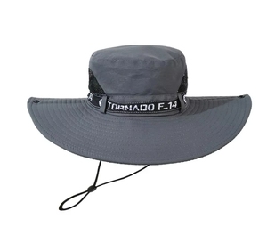Sombrero de pescador personalizado al por mayor, diseño desgastado de Tweed de terciopelo con cuerda para pescar o salidas informales - Product Image 4