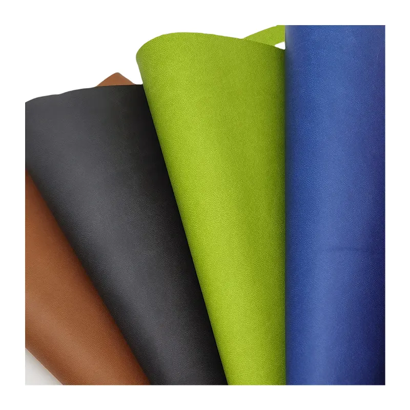 Suministros de encuadernación Thermo PU Color cambiado PVC cuero sintético Tapa dura materiales de libros para cuadernos Fabricación de cajas