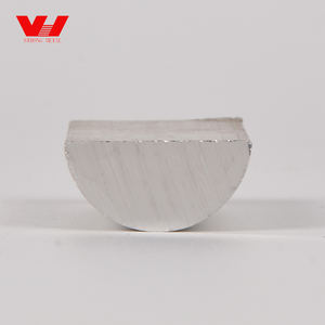 Profilo in Alluminio C a Forma di Semicerchio a Forma di Mezza Rotonda Canale C Estrusione di Alluminio - Product Image 6