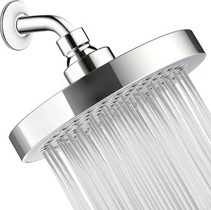 Wholesale High Pressure Full Chrome Rain <b>Shower</b> Head Water Saving Overhead Rainfall Top Faucet <b>Accessory</b> For Bathroom - Product Image 1