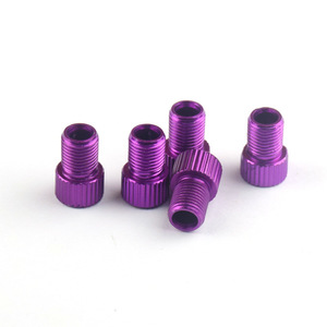 Adaptador de válvula francés a americano, conversión de tubo interior de aleación de aluminio para reparación y reemplazo de bicicletas - Product Image 2