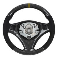 Volant personnalisé en fibre de carbone véritable avec LED pour E84 E87 E89 E88 W87 E90 E91 E92 E93 m3 2005-2012 1/2/3/4/5/F/MSeries