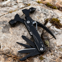 Marteau de survie multifonctionnel pour le camping en gros, outil de réparation d'urgence pour voiture et camping avec marteau