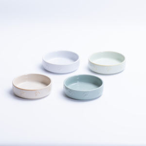 Bescera disesuaikan keramik timbul bulat mangkuk hewan peliharaan-kucing dan anjing keramik tempat makan hewan peliharaan - Product Image 2