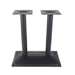 قاعدة متينة متينة من الحديد الزهر بقاعدة مزدوجة الأعمدة ساق تجارية - Product Image 2