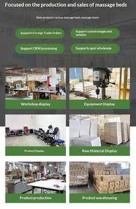 Cama de Masaje Plegable de PVC de 4 Secciones, Multi-ajustable, Personalizable para Uso en Hoteles, Gimnasios, Spa y Salones de Belleza, Venta Directa de Fábrica - Product Image 5